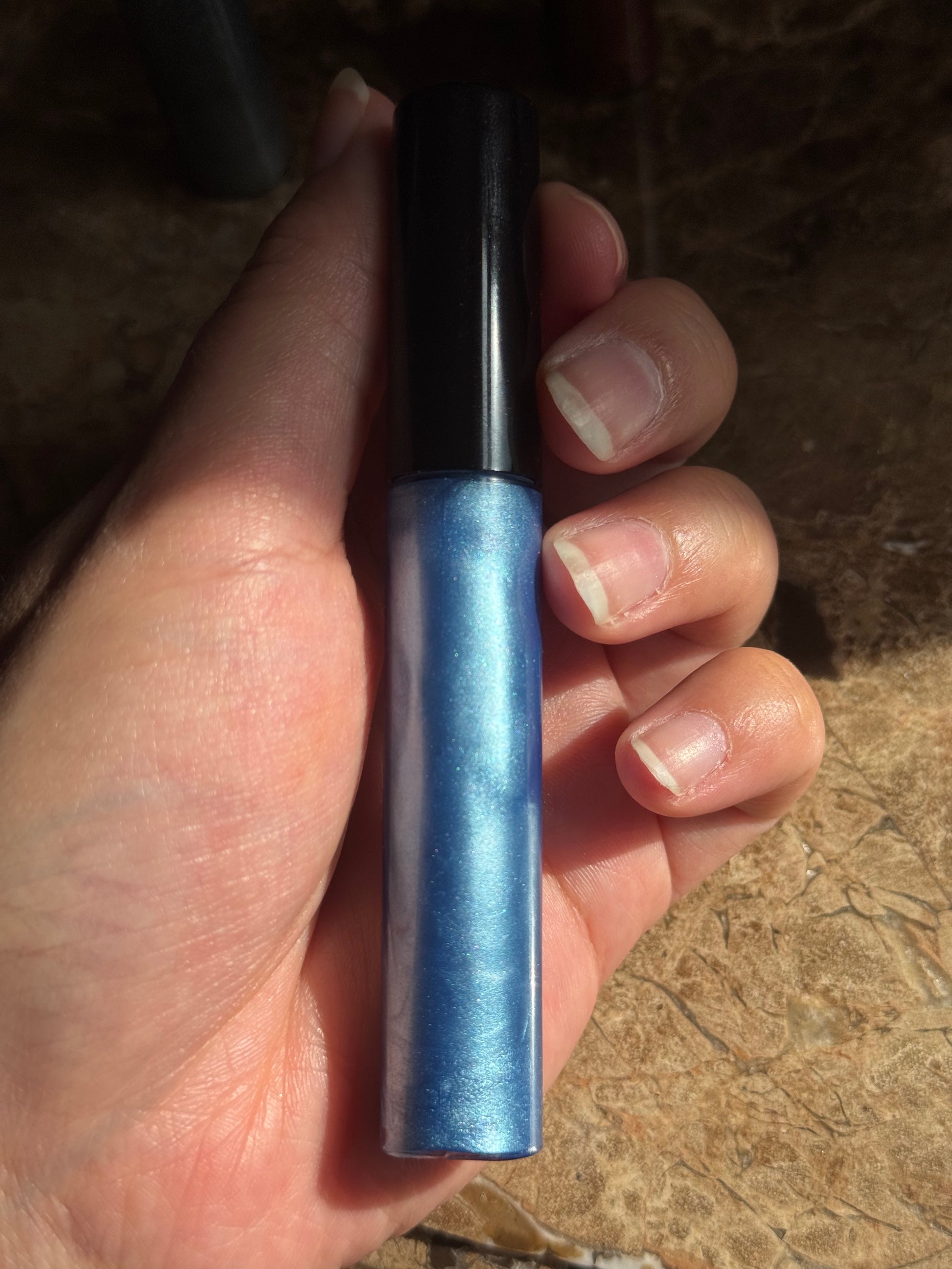 Blue Moon Lip Gloss 10 ml – Hydrating High-Shine Finish Scent (Raspberry) - Riy Cosmetics